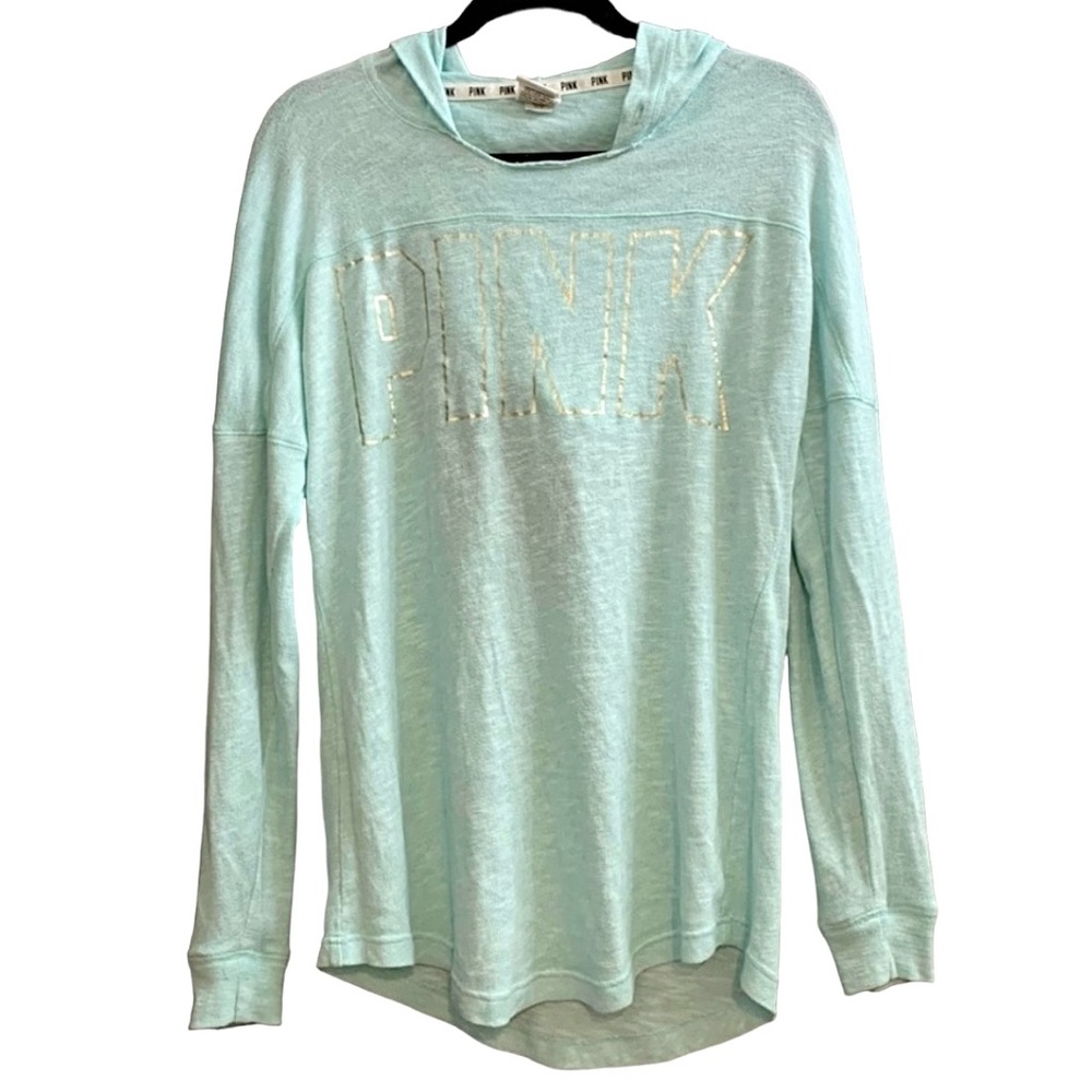 Victoria’s Secret Pink long sleeve tee with cut out back